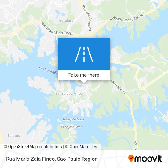 Rua Maria Zaia Finco map