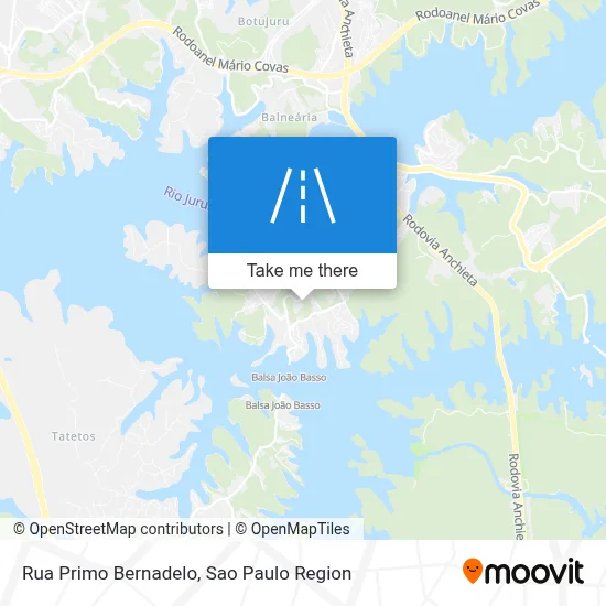 Rua Primo Bernadelo map