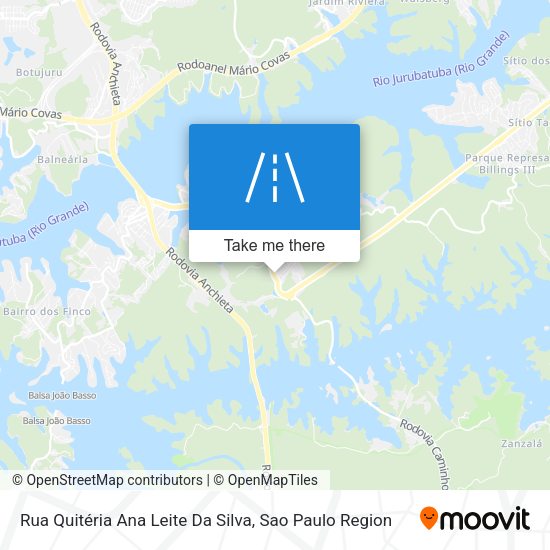 Rua Quitéria Ana Leite Da Silva map
