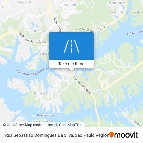Rua Sebastião Domingues Da Silva map
