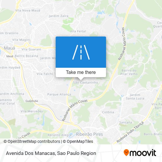 Avenida Dos Manacas map