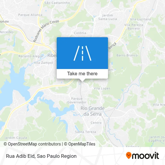 Rua Adib Eid map