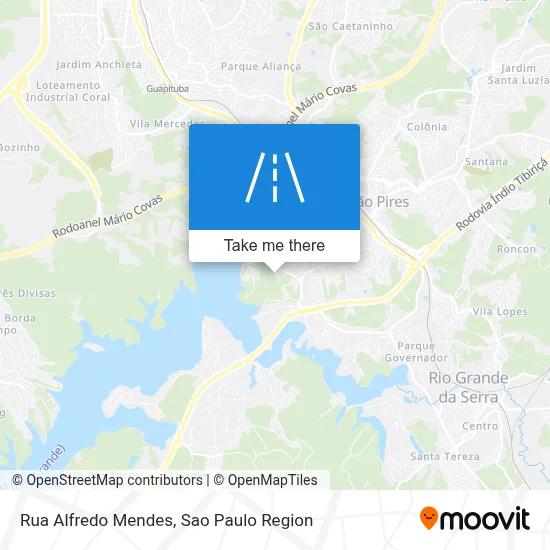 Rua Alfredo Mendes map
