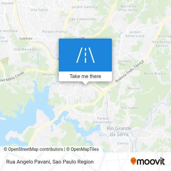 Rua Angelo Pavani map