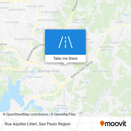 Rua Aquiles Litieri map