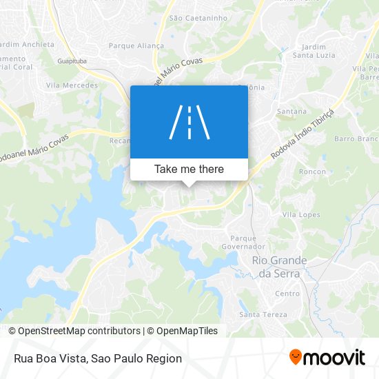 Rua Boa Vista map