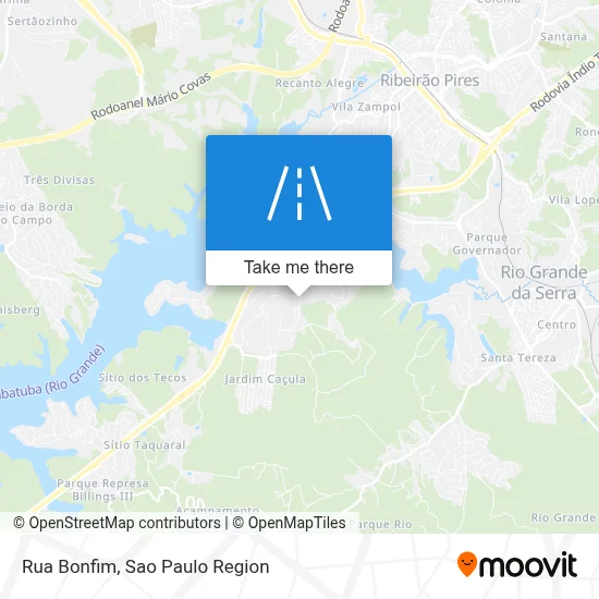 Rua Bonfim map