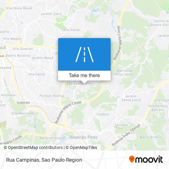 Rua Campinas map