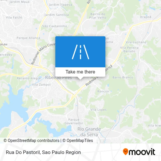 Rua Do Pastoril map