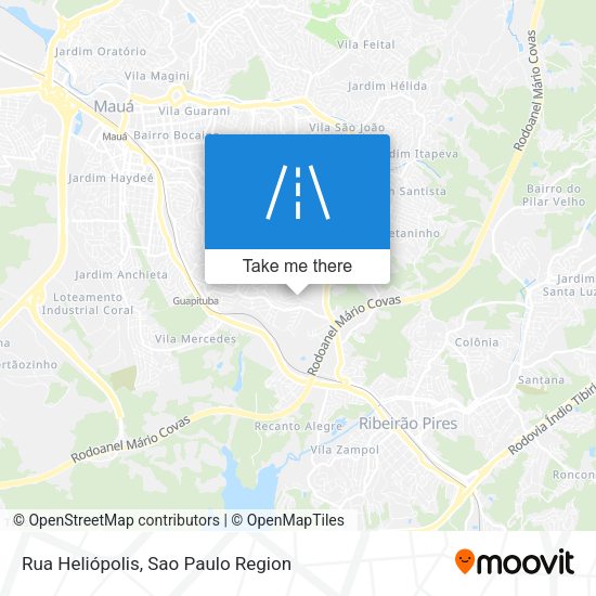 Rua Heliópolis map