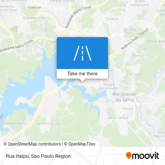 Rua Itaípu map