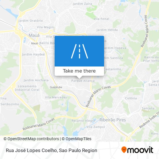 Rua José Lopes Coelho map