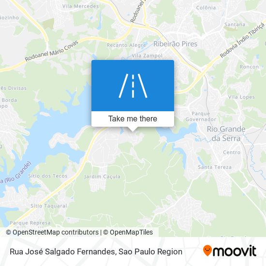 Rua José Salgado Fernandes map