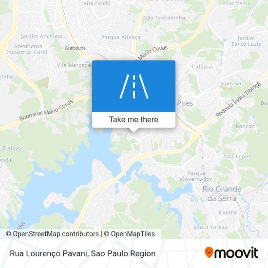 Rua Lourenço Pavani map