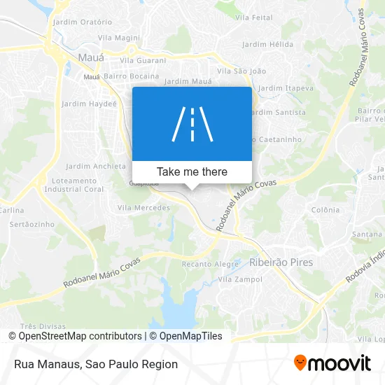 Rua Manaus map