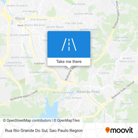 Rua Rio Grande Do Sul map
