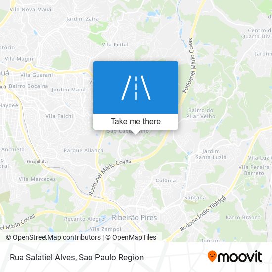 Rua Salatiel Alves map