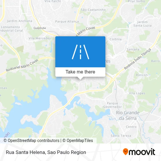 Rua Santa Helena map