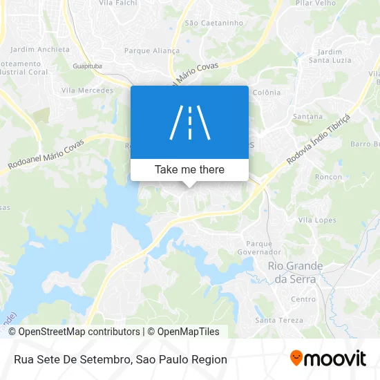 Rua Sete De Setembro map