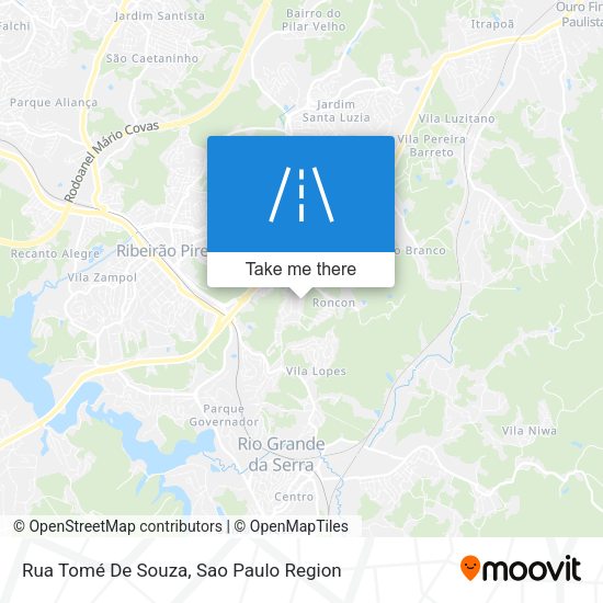 Rua Tomé De Souza map