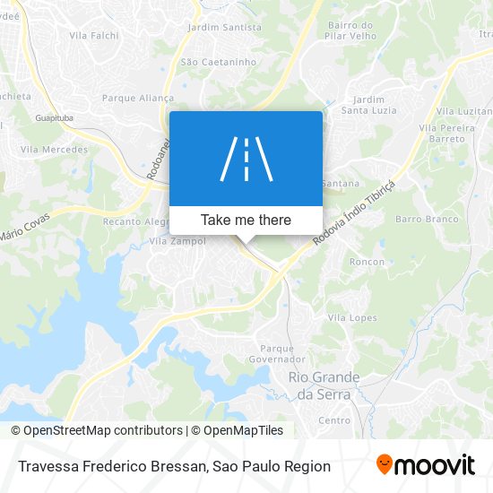 Travessa Frederico Bressan map