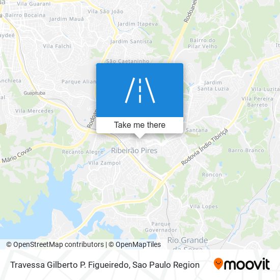 Travessa Gilberto P. Figueiredo map