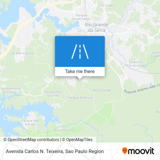 Avenida Carlos N. Teixeira map
