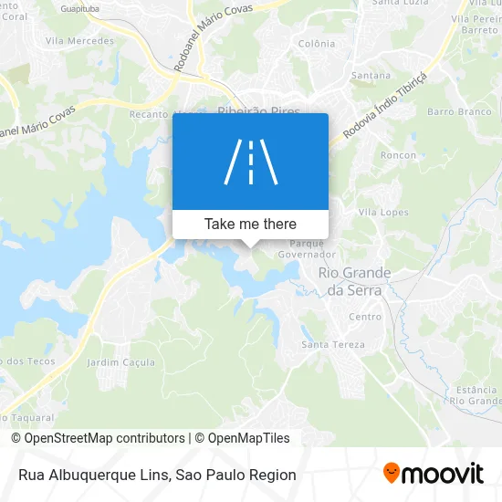 Rua Albuquerque Lins map