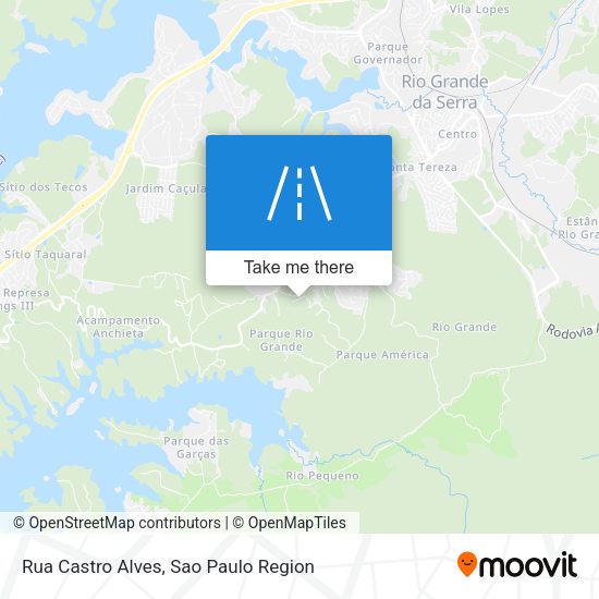 Rua Castro Alves map