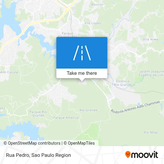 Rua Pedro map