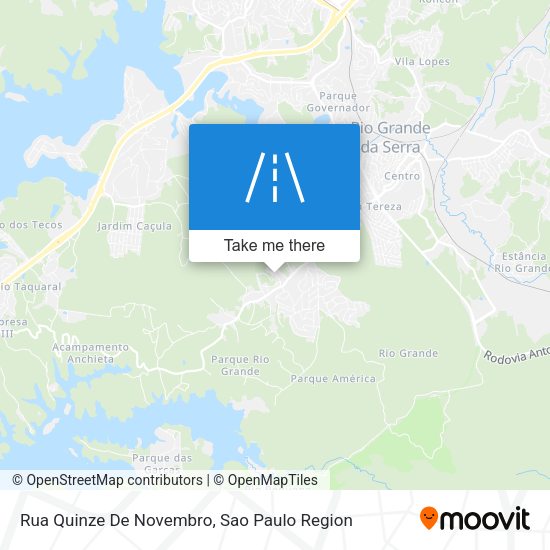 Rua Quinze De Novembro map