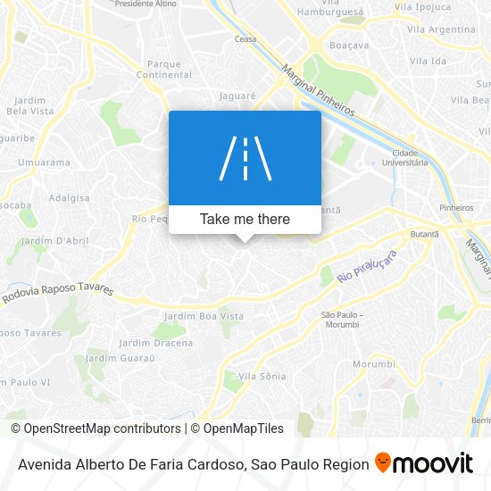 Avenida Alberto De Faria Cardoso map