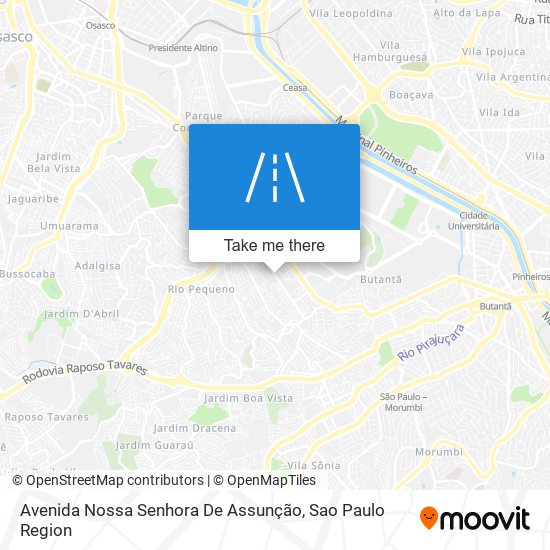 Avenida Nossa Senhora De Assunção map