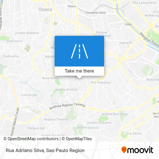 Rua Adriano Silva map