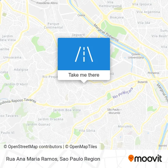 Rua Ana Maria Ramos map