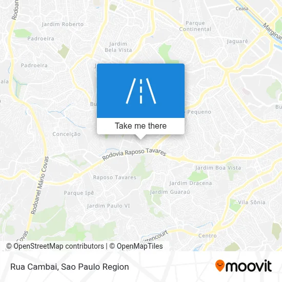 Rua Cambai map