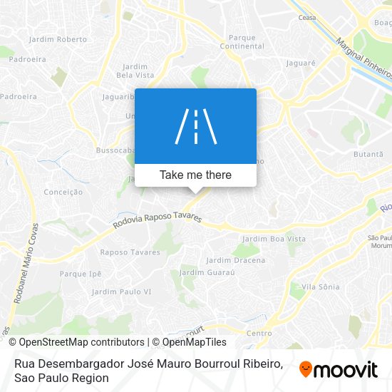 Rua Desembargador José Mauro Bourroul Ribeiro map