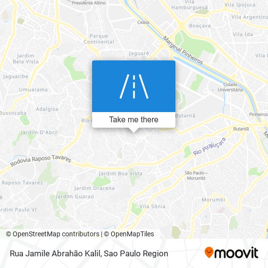 Rua Jamile Abrahão Kalil map