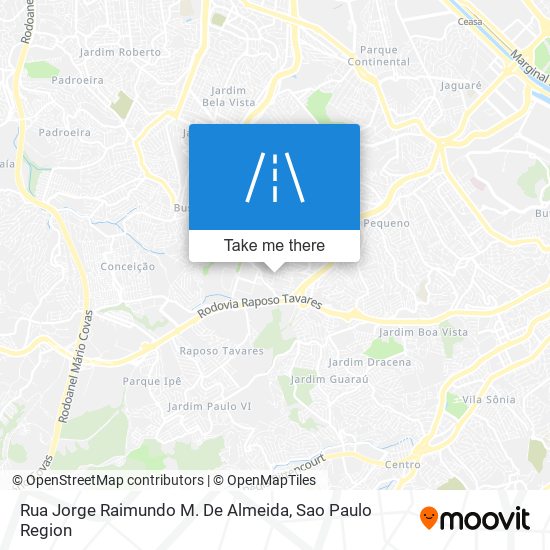 Rua Jorge Raimundo M. De Almeida map