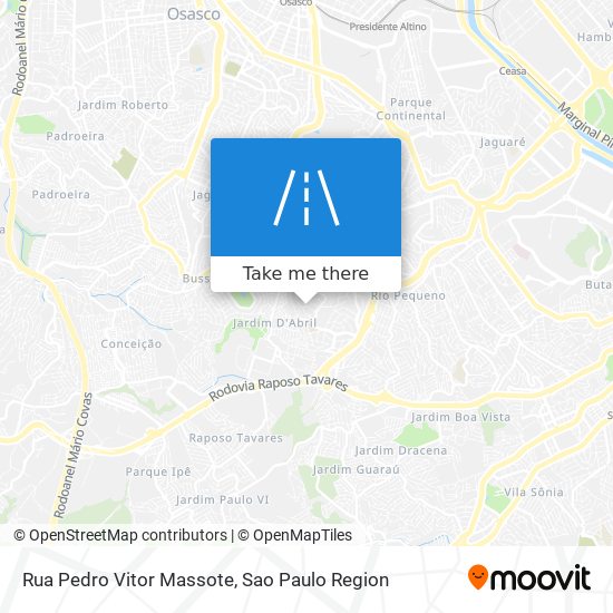 Rua Pedro Vitor Massote map