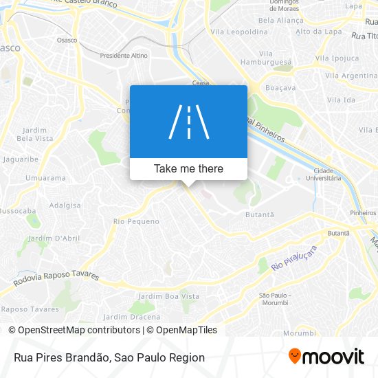 Rua Pires Brandão map