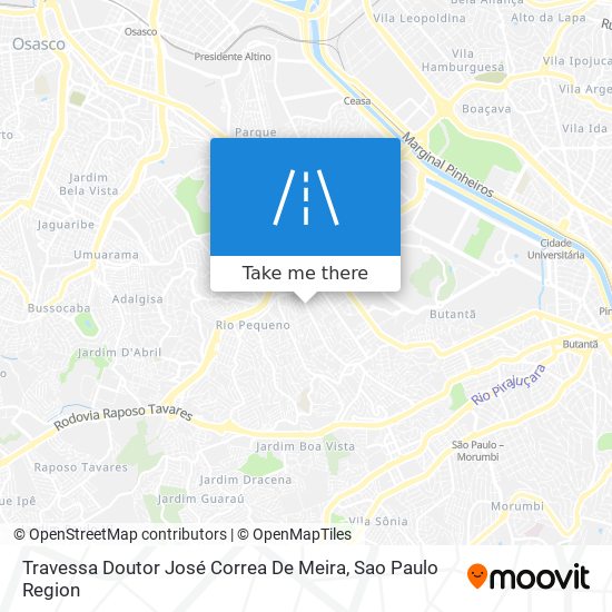 Travessa Doutor José Correa De Meira map