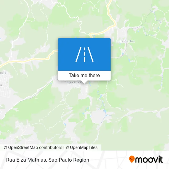 Rua Elza Mathias map