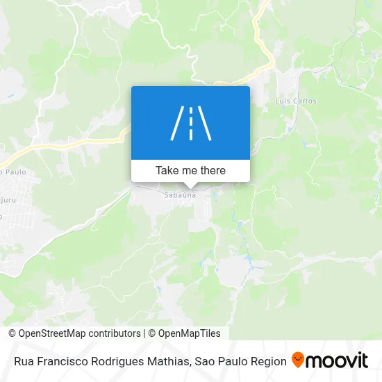 Rua Francisco Rodrigues Mathias map
