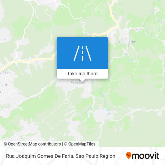 Rua Joaquim Gomes De Faria map