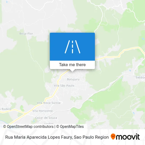 Rua Maria Aparecida Lopes Faury map