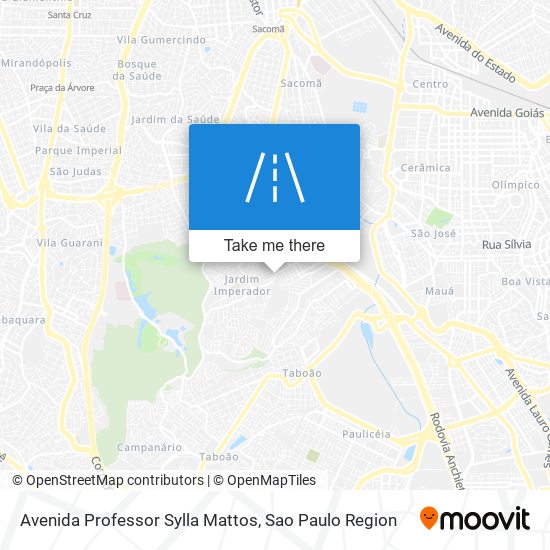 Avenida Professor Sylla Mattos map