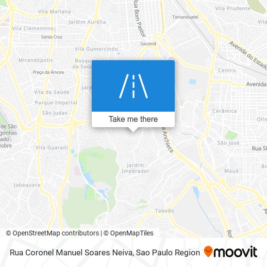 Rua Coronel Manuel Soares Neiva map