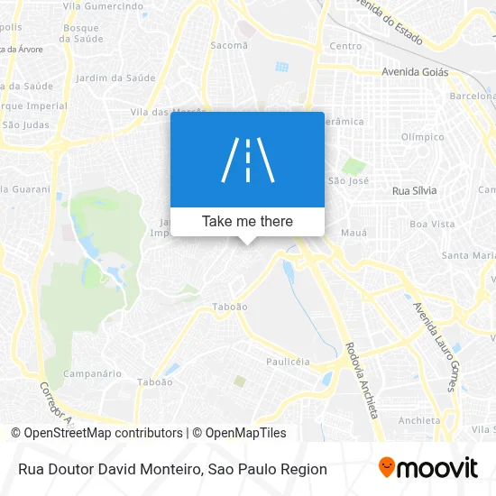 Rua Doutor David Monteiro map