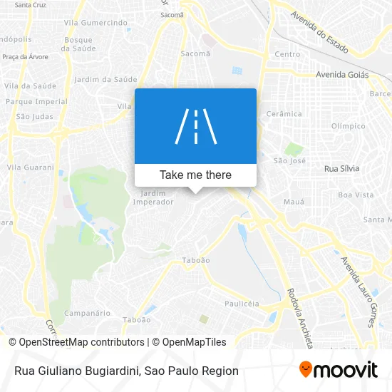 Rua Giuliano Bugiardini map